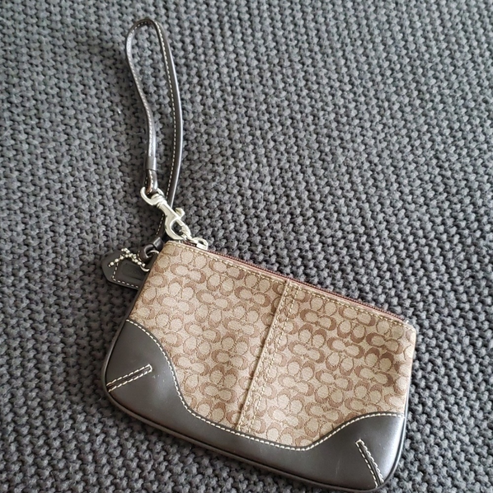 Coach wristlet